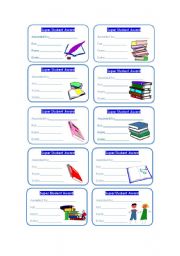 English Worksheet: Awards