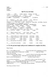 English worksheet: EXAM FOR PREPARATORY CLASS