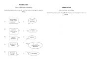 English worksheet: Presentations