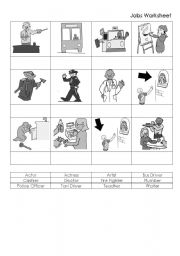 Jobs Worksheet