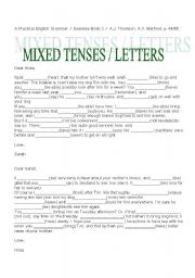 Mixed tenses