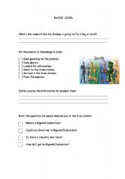 English Worksheet: Movie 