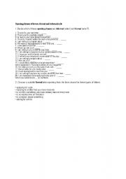 English Worksheet: Writing a letter