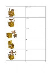 English Worksheet: Prepositions of place