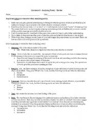 English Worksheet: ESL worksheet