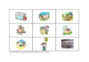 English Worksheet: Neighborhood