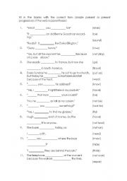 simple repsent tense