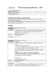 English Worksheet: reading comprehension