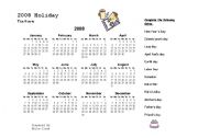 English Worksheet: Calander
