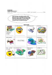 English Worksheet: NEWSPAPER PROJECT 2