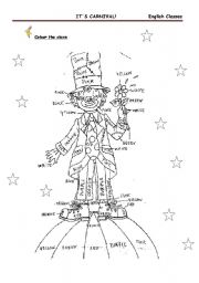 English Worksheet: Carnival