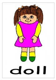 English Worksheet: doll