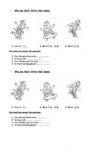 alvin and the chipmunks worksheet