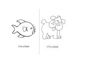 English worksheet: Printable Book - Animals 1 of 2