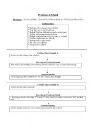English worksheet: Learning to sequence events
