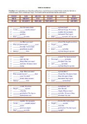 English Worksheet: BINGO WITH VERB TO BE