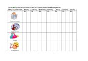 English Worksheet: How often? (Hobbies and unusual activities)