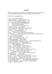 English Worksheet: Revision
