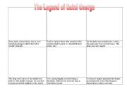 English Worksheet: Saint George and the dragon