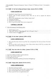 English Worksheet: Parents roles in Desperate Housewives