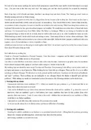 English Worksheet: My daily routines