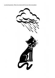 English Worksheet: Cat in the Rain -  reading 
