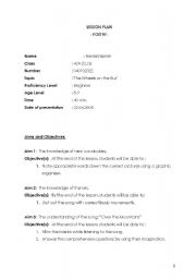 English Worksheet: poetry lesson plan