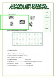 English Worksheet: VOCABULARY - Relationships