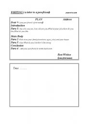 English Worksheet: writing for elementary