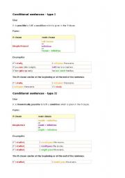 English worksheet: Conditionals 