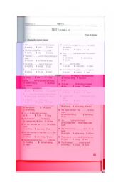 English Worksheet: test 1