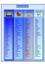 Lexical sets - part 2