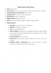 English Worksheet: Bridget Jones - The Edge of reason