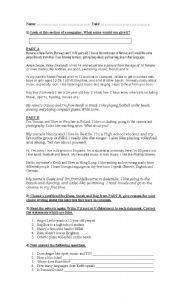 English Worksheet: Penfriends 