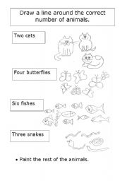 English Worksheet: Read and circle