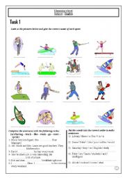 English Worksheet: Exercise