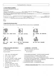 English Worksheet: The Present Perfect