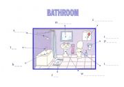 English Worksheet: Bathroom vocabulary