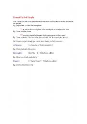 English worksheet: present perfect simple