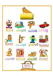 Feelings according to Garfield Part 2