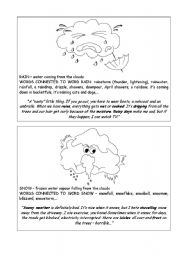 English Worksheet: WEATHER 2