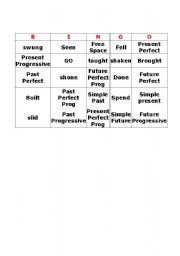 English Worksheet: past participle