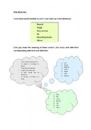 English Worksheet: Learning grammar and vocabulary with Elvis presley