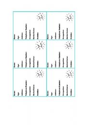 English Worksheet: personal information