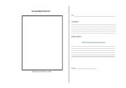 English worksheet: Personalized Postcard