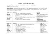 English Worksheet: LESSON PLAN: ABSTRACT ART