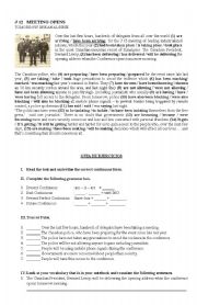 English Worksheet: ing forms