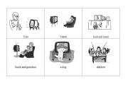 English worksheet: present continuous - activities