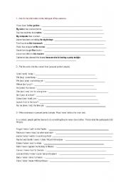 English Worksheet: Present Perfect Exercises