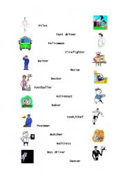 English Worksheet: Jobs 2